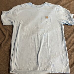 Men’s XLT Carhartt Light Blue Short Sleeve Tee